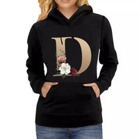 26 Letter Printing Fashion Women Hoodies