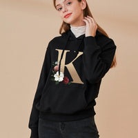 26 Letter Printing Fashion Women Hoodies