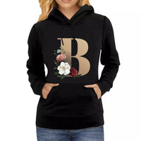 26 Letter Printing Fashion Women Hoodies